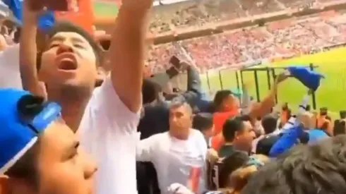 VIDEO: la hinchada del Cruz Azul festejaba la victoria, pero en el final Leo Fernández arruinó todo