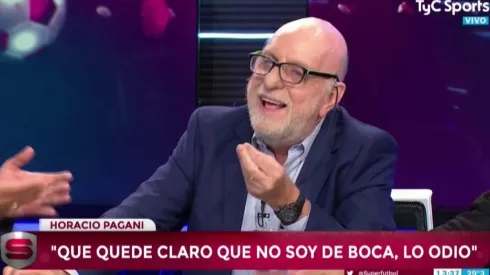 Pagani: "No hay ninguna posibilidad de que Boca le gane el torneo a River"