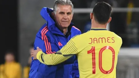 "Yo no voy a ser suplente", las palabras que le habría dicho James a Queiroz