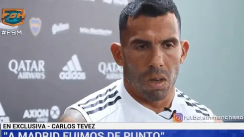 Le preguntaron a Carlos Tevez si Boca murió en Madrid