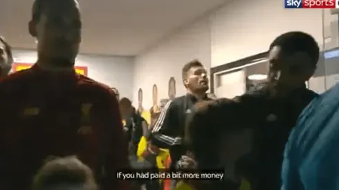 Un jugador del Watford trolleó a un niño antes de jugar contra Liverpool