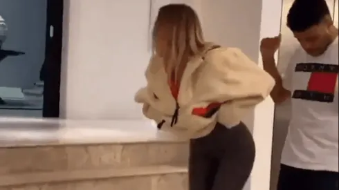 Video: el baile viral de Oxlade-Chamberlain y su novia en cuarentena