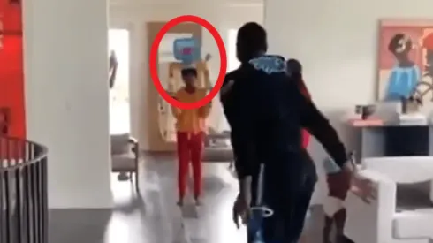 Video: ni su hijo en pañal detuvo a Dwyane Wade en el house challenge