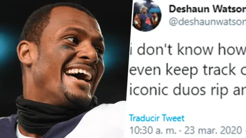 El misterioso tuit de Deshaun Watson: ¿sale de los Texans y llega a los Pats?