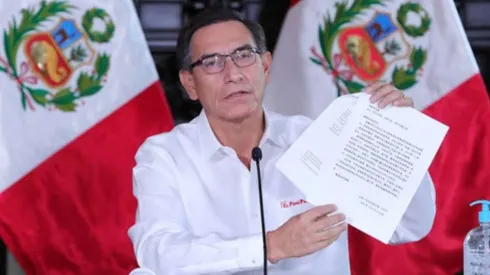 Vizcarra brindó conferencia de prensa este miércoles.
