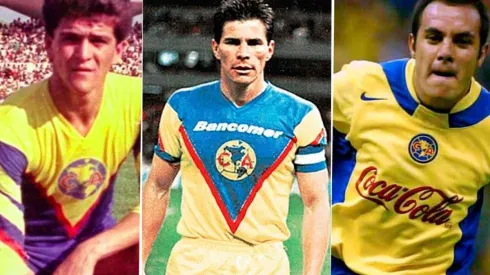 El once ideal de jugadores nacidos en las Fuerzas Básicas del América