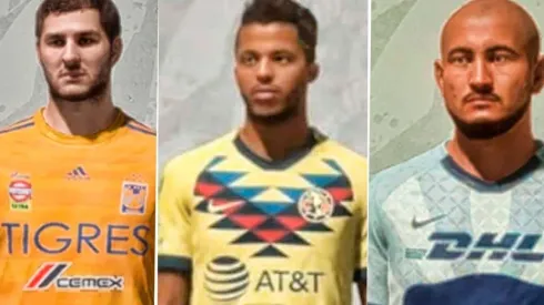 Así lucen algunos de los futbolistas más importantes de la Liga MX en el FIFA 20