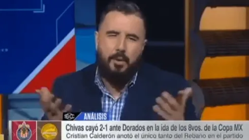 Álvaro Morales hizo lo que más le gusta hacer.
