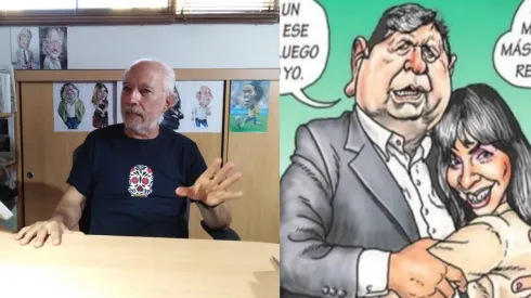 Carlín es caricaturista del diario La República.
