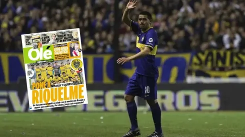 Riquelme es actualmente el segundo vicepresidente de Boca.
