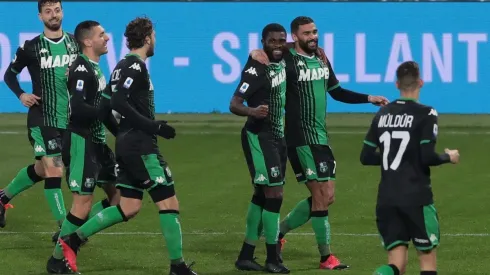 Sassuolo jugó el último partido antes de la suspensión.
