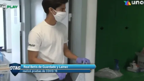 Diego Lainez se sometió al test del Coronavirus