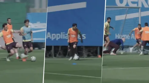 Foto captura de Lionel Messi.
