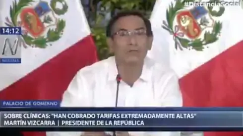 Vizcarra brindó una nueva conferencia de prensa este jueves.
