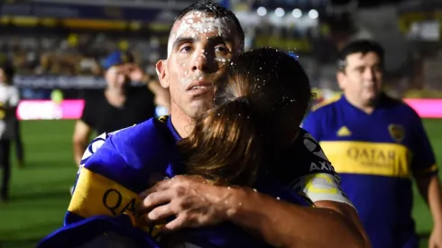 Foto de Carlos Tevez, jugador de Boca.
