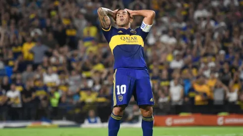 Foto de Carlos Tevez, jugador de Boca.
