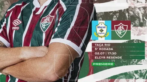 Qué canal transmite Macaé vs. Fluminense por el Campeonato Carioca