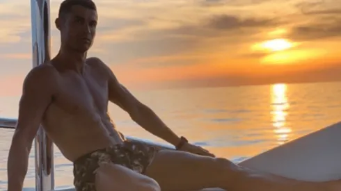 Cristiano Ronaldo subió un video buceando y pidió que lo llamen Neptuno