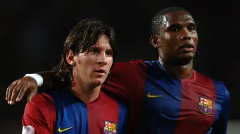 Eto'o: "A Messi lo quiero como un hijo"