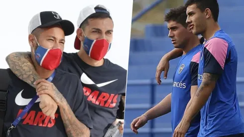 Paredes subió foto con Neymar y un ex Boca le puso: "Cómo me cambiaste"