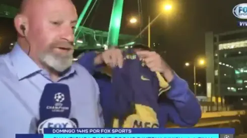 A Christian Martin se le apareció un hincha de Boca en Lisboa: "¡Sacame eso!"