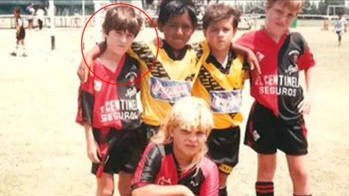 Lionel Messi hizo menores en el Newells.
