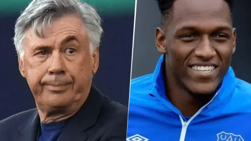 Carlo Ancelotti habló de la recuperación de Yerry Mina