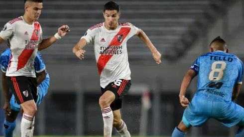 Foto del duelo de River ante Binacional.
