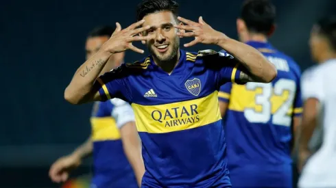 Salvio reveló en Twitter cuál será su próximo festejo de gol con Boca