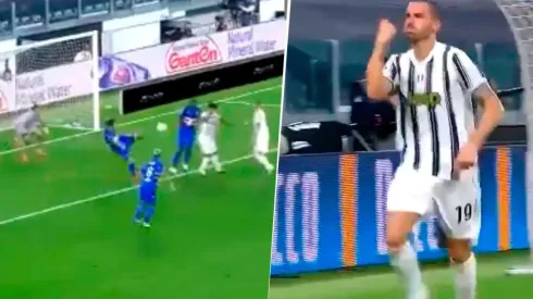 Sampdoria empezaba a asustar a la Juve, pero se equivocó en el fondo y Bonucci puso el 2 a 0