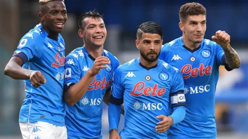 El 'Chucky' Lozano y todo el Napoli dieron negativo en las pruebas de coronavirus.
