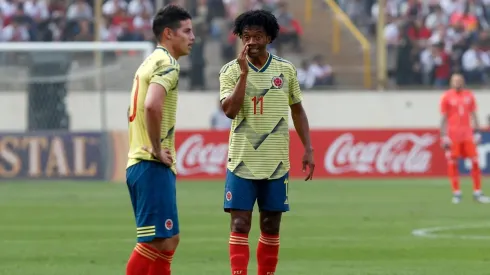 Cuadrado le dejó un mensaje a James antes del debut en la eliminatoria