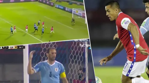 La cara de Godín lo dice todo: golazo colectivo de Chile para el 1-1