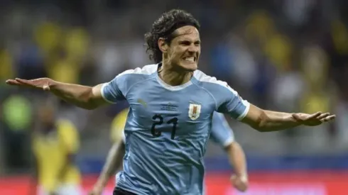 Edison Cavani no fue conocado en Uruguay.
