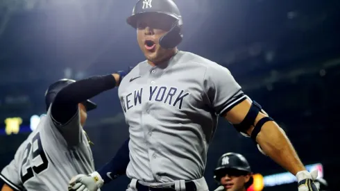 Giancarlo Stanton, jardinero de los Yankees
