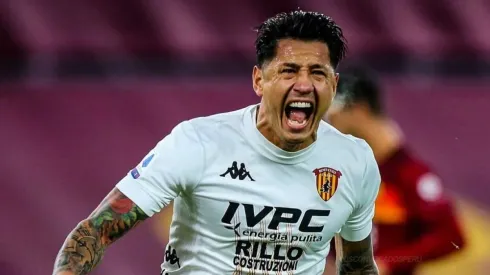 Gianluca Lapadula es el 9 de Benevento.
