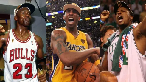 Chicago Bulls, Los Angeles Lakers y Boston Celtics
