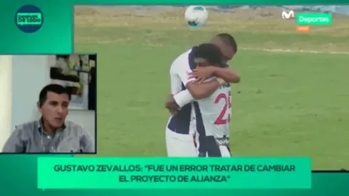 Gustavo Zevallos fue el director deportivo de Alianza Lima.