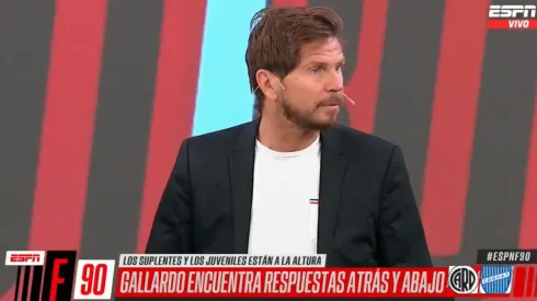 Vignolo contó la pregunta que no se animó a hacerle a Gallardo: "Soy un boludo"