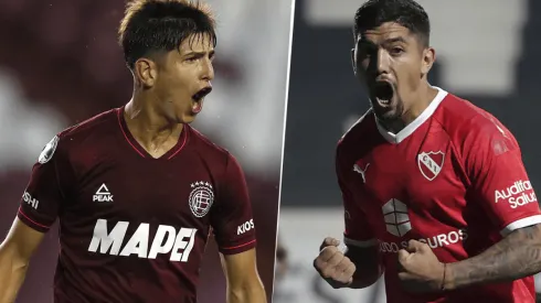 Lanús vs. Independiente por la Copa Sudamericana.
