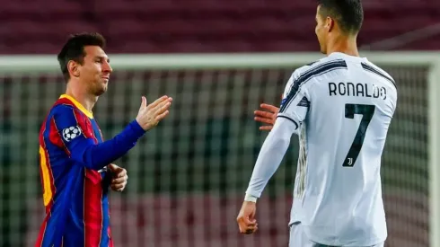 El video que todos queríamos: así fue el saludo entre Messi y Cristiano