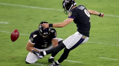 Justin Tucker, pateador de los Ravens
