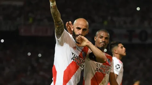 Pinola le habló a la gente de River en un nuevo 9 de diciembre