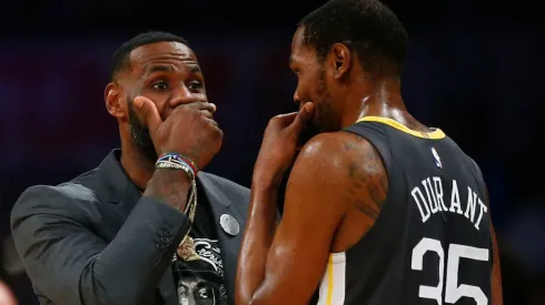 LeBron James y Kevin Durant (Foto: Getty)
