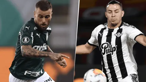 Palmeiras vs. Libertad por la Copa Libertadores.
