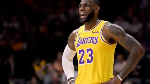 LeBron James, estrella de Los Angeles Lakers
