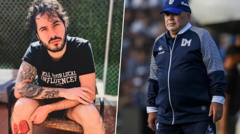 La burla de un youtuber español sobre Maradona que desató la indignación de todo Twitter