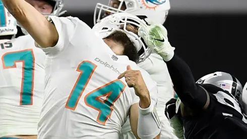 Ryan Fitzpatrick, quarterback de los Dolphins