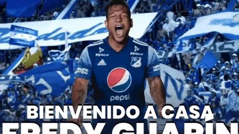 Así presentó Millonarios oficialmente a Fredy Guarin como nuevo jugador