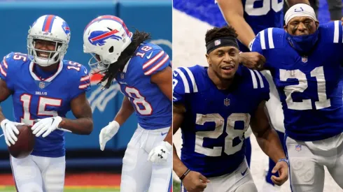 Bills y Colts (Fotos: Getty)
